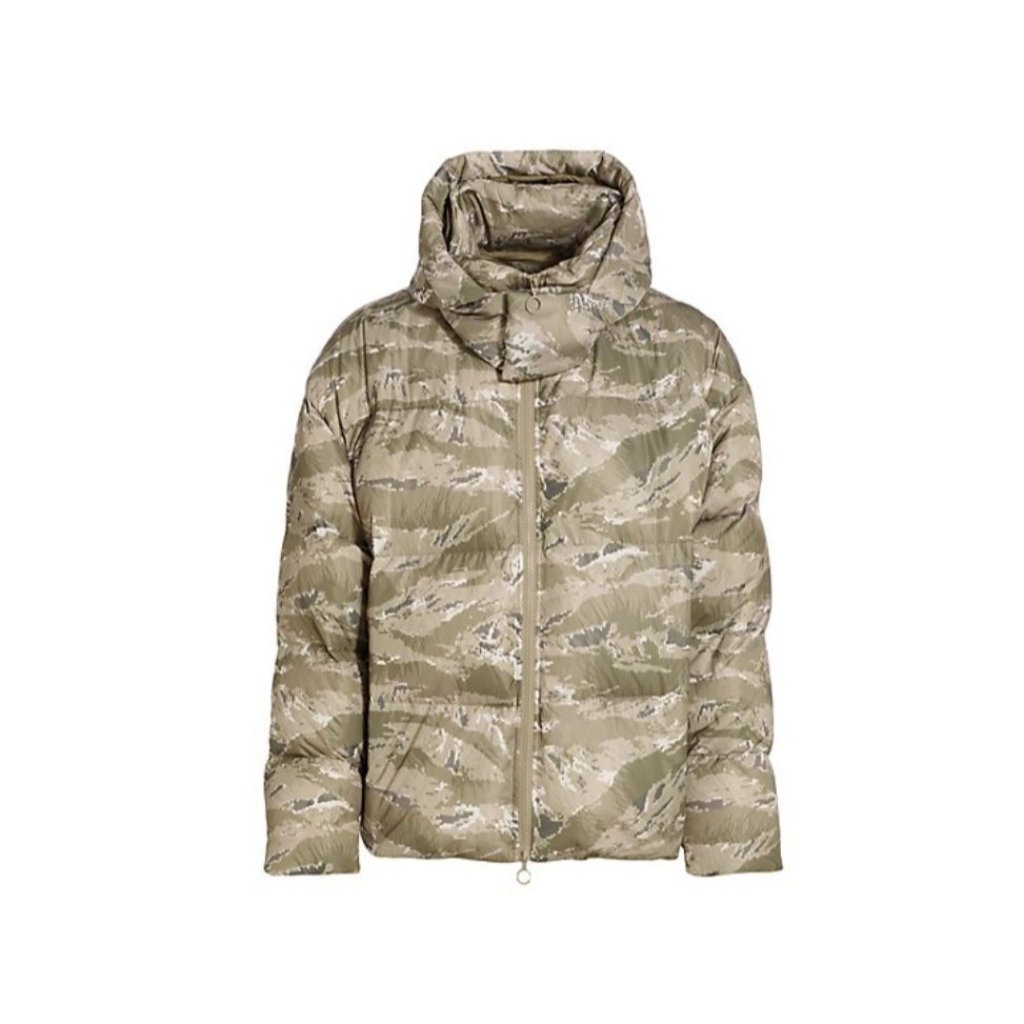 Stampd Digital Tiger Camo Down Puffer Jacket Mens Large Sla-M2686jk-Dtc New